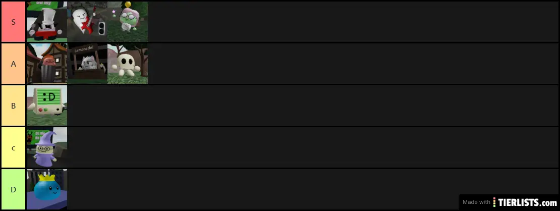 tier tierlists