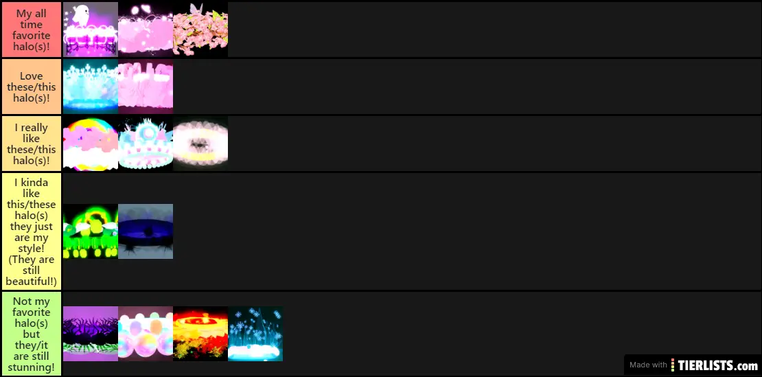 Royale High Halo Tier List 2020 With Spring Halo